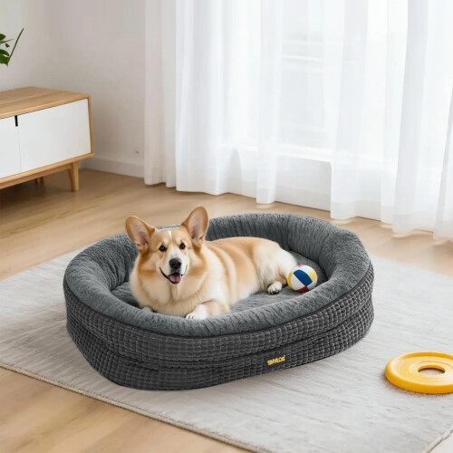 Skylos Orthopedic Plush Dog Bed Soft Washable Pet
