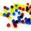 Pcs Square Corner Blank Dices Clear Board Game Colorful-Yellow 6