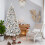 4FT Pre-Lit Flocked PVC Christmas Tree with 150 UL Lights 4