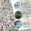 4FT Pre-Lit Flocked PVC Christmas Tree with 150 UL Lights 8