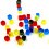 Pcs Square Corner Blank Dices Clear Board Game Colorful-Yellow 7