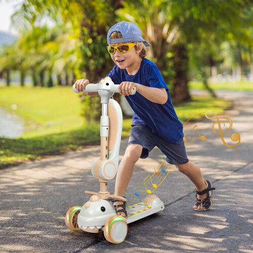 Dekko Kids Scooter Foldable Flip-able Seat