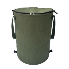 Outdoor Camping Trash Can Foldable Portable with Cover