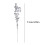 Star and Moon Diamond Earrings Simple Ear Wrap Crawler-silver 2