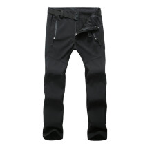 Women's Fleece-Lined Snow Pants Black