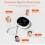 Fitdays Smart Body Tape Measure Bluetooth BMI Tool with LED 3