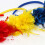 Karneval-Party-Haarband mit Federn,-Blau 4