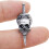 Retro Schädel Kreuz Dolche Brosche Einzigartige Kleidung Pin-C 6