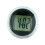Motorcycle Handlebar Mount Clock Black Compact 2