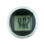 Motorcycle Handlebar Mount Clock Black Compact 3