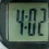 Motorcycle Handlebar Mount Clock Black Compact 8