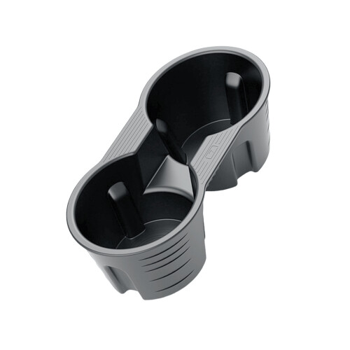 Not Slip Silicone Cup Holder Insert Center Console-Gray
