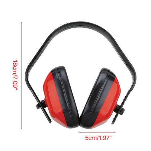 Foldable Safety Ear Muffs for Manufacturing Working Noise Reduce 2