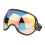 Winddichte Motorrad-Schutzbrille, Bubble Shield-Brille mit-Rot 1