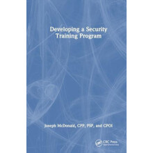 Developing a Security Training Program by Joseph McDonald Hardcover Bo