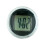 Motorcycle Handlebar Mount Clock Black Compact 1