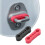 Türdämpfer-Pufferpads, Antivibrationsdämpfer, rot – 4 Stück 2