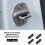 Türstoßdämpfer, Antivibrations-Türdämpfer, schwarz, 4 Stück 1