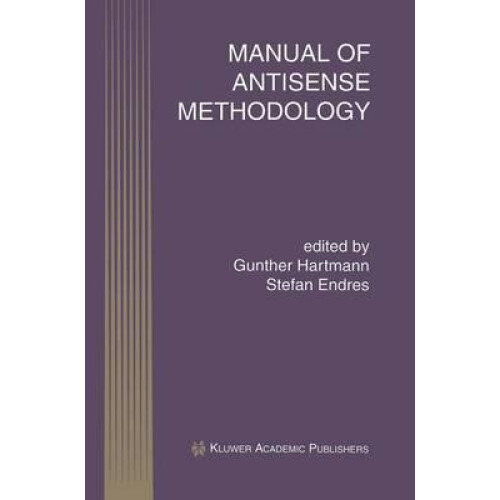 Manual of Antisense Methodology Paperback Book