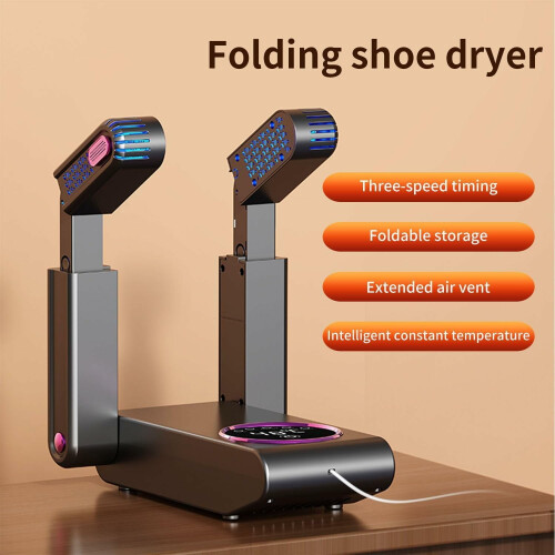 Electric Telescopic Shoe Dryer with Touch Control and 1