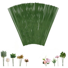 Floral Wire 18 Gauge Dark Green 14 Inch 100 Pcs
