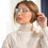 Eyeglass Strap Adjustable Anti-Slip White 2 Pcs 1