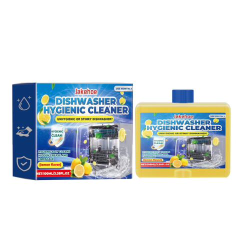 Lemon Dishwasher Cleaner Pods Heavy Duty 100ml