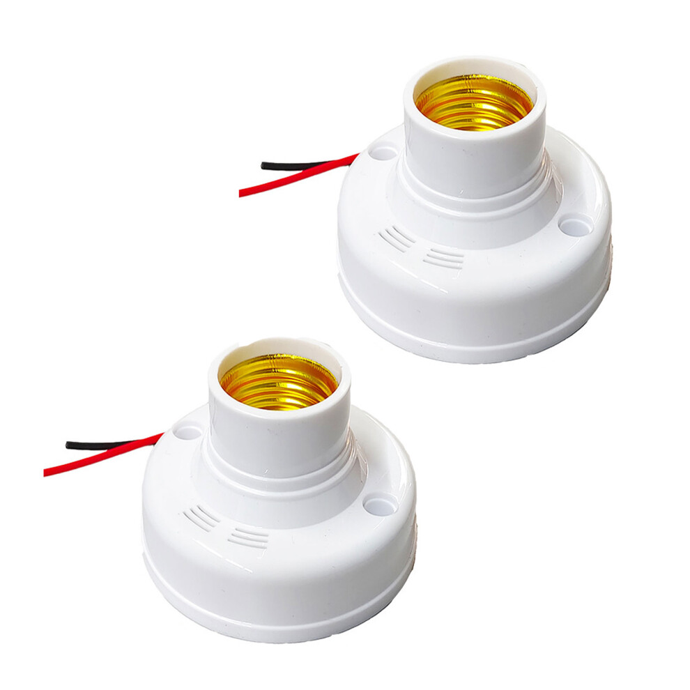 Sensitivity Sound Light Control Light Socket E27 Light-2pc