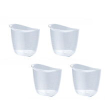 4er-Set Stillbecher für Neugeborene, kleiner Messbecher mit