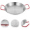 Stainless Steel Paella Pan 28 cm 1