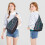 Dame Boho Blomster Sling Bag - Lett Vanntett 4