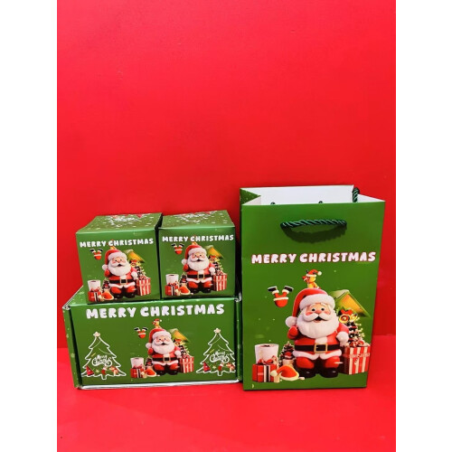 Verrassingscadeau van de Kerstman met springkussen, rode envelop 2