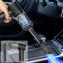 Aspirateur de voiture sans fil portable pour liquides et poussières