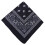 Lenço bandana paisley em poliéster, 53 cm (21 polegadas) 1