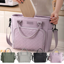 Sac à lunch isotherme bandoulière réutilisable et étanche (1 pièce)