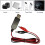 USB 5V to 6V 9V 12V Step-up Clip Cable Adjustable Voltage-12V 7