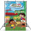 Painel de parede com tema dos Pequenos Einsteins para aniversário 1