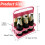 Panier de rangement portable pliable pour 6 bouteilles avec poignée 3