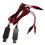 USB 5V to 6V 9V 12V Step-up Clip Cable Adjustable Voltage-12V 5