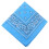 Lenço bandana Paisley unissex de poliéster, 53 cm (21 polegadas) 1