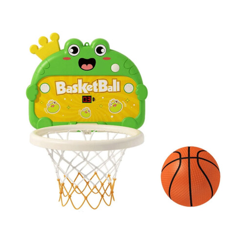 Canestro da basket da interno per bambini, in ABS, 26 x 21 cm.