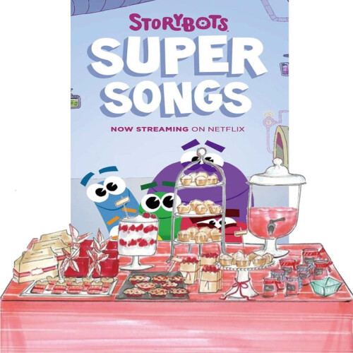 Storybots Feestartikelen Achtergrond Banner 1 stuk 2