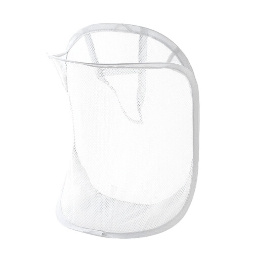 Petit panier à linge mural pliable en filet 1
