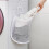 Petit panier à linge mural pliable en filet 5