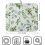 Tapete de secagem de louça reversível Green Leaf, 40,6 x 45,7 cm (16 x 18 polegadas) 2