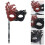 Halloween-Maskerade-Masken, Venezianer,-Schwarz rot 6