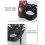 Halloween-Maskerade-Masken, Venezianer,-Schwarz rot 7
