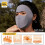 Women's Full-Face Fiber Mask Windproof Warm UV-Protective 7