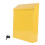 Modern Iron Outdoor Mailbox Yellow 1 Pack 6