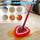 Mop Replace  for  Spin Mop Heads Replacements for  Easywring Red Microfiber Chenille Mop Pad 3PCS 8